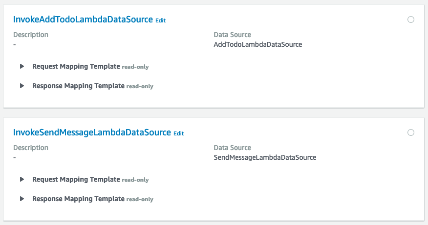 Our pipeline resolver with multiple function calls. Our pipeline resolver with multiple function calls.