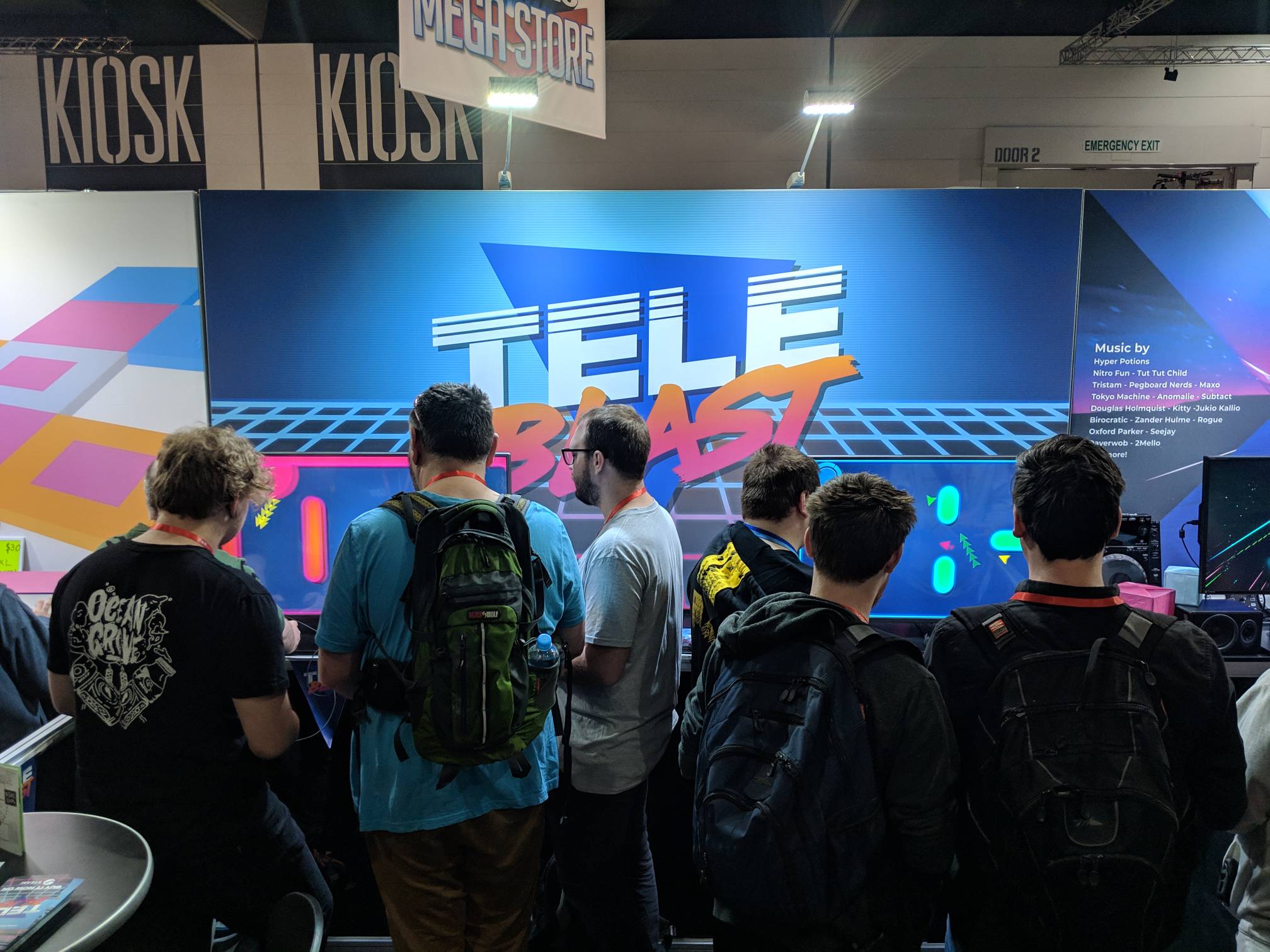 TeleBlast booth